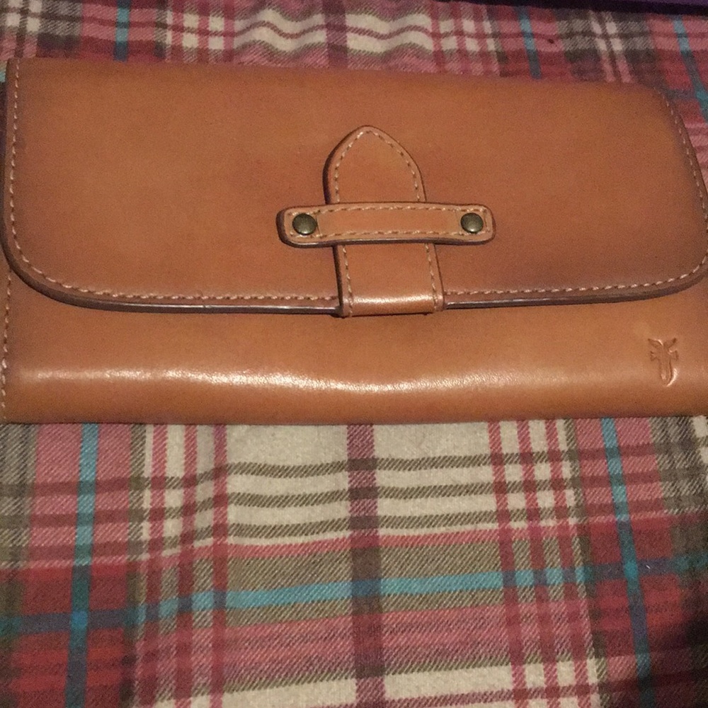 Leather Frye wallet